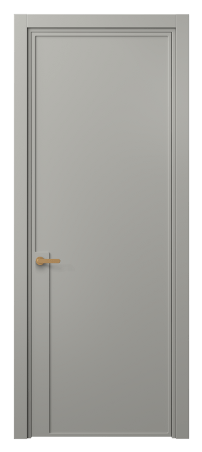 Межкомнатная дверь Фрэйм 8603 Матовый нейтральный серый  Цена 57199 ₽ | Volhovec