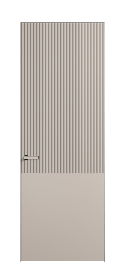 Межкомнатная дверь Вельвет АКП 8205 Матовый светло-бежевый. Цена 72069  | Volhovec