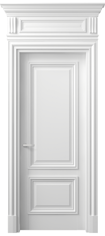 Межкомнатная дверь Антик 7303 Матовый белоснежный  Цена 165459 ₽ | Volhovec