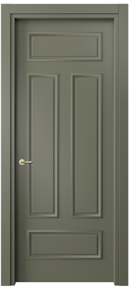 Межкомнатная дверь Париж 8143 Матовый оливковый тёмный  Цена 84399 ₽| Volhovec