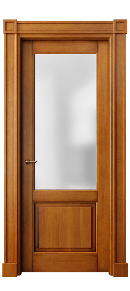 Межкомнатная дверь Тоскана Плано 6302 Бук светлый с патиной Сатинированное стекло Цена 152559 ₽ | Volhovec