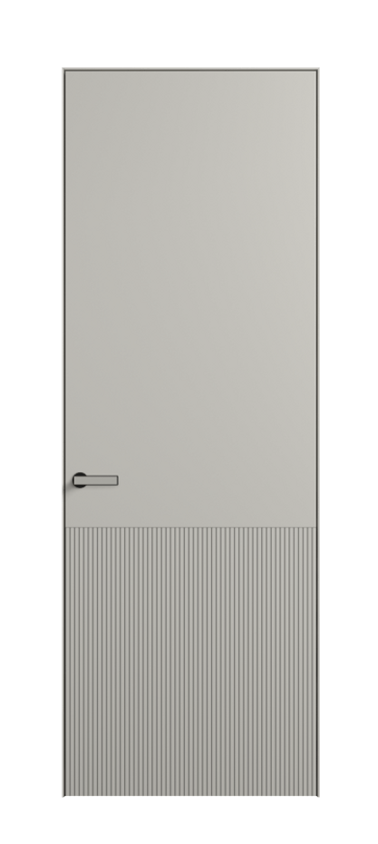 Межкомнатная дверь Вельвет 8204 Матовый тёплый серый. Цена 66569  | Volhovec