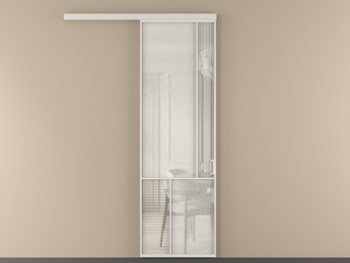 Перегородка Mosaic вдоль стены одностворчатая #VENDORCODE# #FURNISH# #GLASS# Цена #PRICE# #CURRENCY# | Volhovec