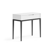 Консоль Velvet 1 ящик Матовый светло-серый