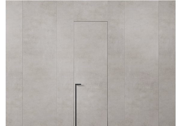 Панели для отделки стен Стеновая панель в искусственной отделке Леон серебро. Цвет Леон серебро. Материал Технофойл Ламинатин. Коллекция Искусственные отделки. Картинка.