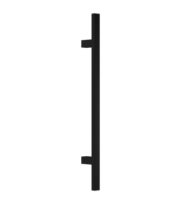 Ручки для дверей Ручка дверная SOLID SQUARE. Цвет Чёрный. Коллекция SOLID SQUARE. Картинка.