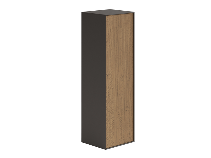 Мебель Пенал Модуле. Цвет Матовый антрацит. Материал Гладкая эмаль. Коллекция Пенал Модуле. Картинка.