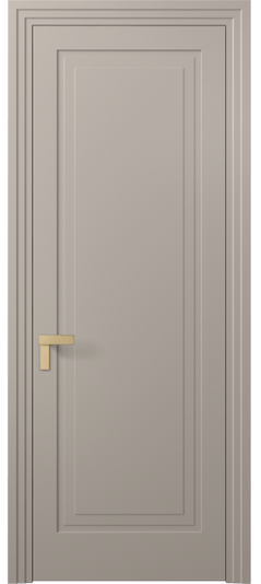Дверь межкомнатная 8301 МБСК. Цвет Матовый бисквитный. Материал Гладкая эмаль. Коллекция Рокка. Картинка.