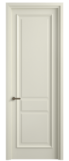 Дверь межкомнатная 6777 ММБ. Цвет Матовый молочно-белый. Материал Гладкая эмаль. Коллекция Шарм. Картинка.