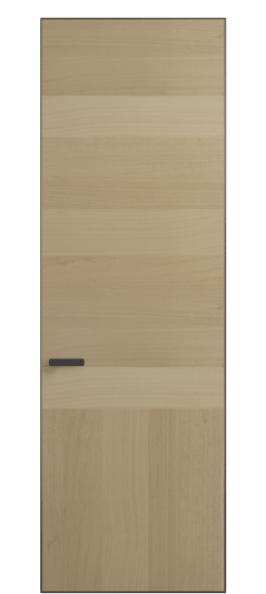 Дверь межкомнатная 0204 ЭВБМ Эвкалипт бежевый матовый. Цвет Эвкалипт бежевый матовый. Материал Шпон эвкалипта НатурВуд. Коллекция Рифт. Картинка.