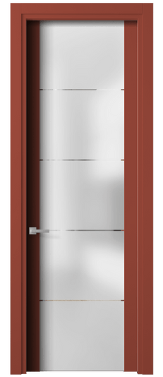 Дверь межкомнатная 4114 - planum NCS S 3040-Y80R. Цвет NCS NCS S 3040-Y80R. Материал Гладкая эмаль. Коллекция Планум. Картинка.