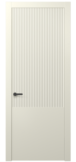 Дверь межкомнатная АКП 8646 ММБ. Цвет Матовый молочно-белый. Материал Гладкая эмаль. Коллекция Альба. Картинка.
