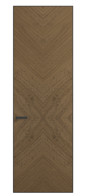 Дверь межкомнатная 0205 ЭВКМФ Эвкалипт кофейный матовый фризе. Цвет Эвкалипт кофейный матовый фризе. Материал Шпон эвкалипта НатурВуд. Коллекция Рифт. Картинка.