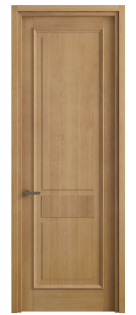 Дверь межкомнатная 6717 БНМ. Цвет Бук натуральный матовый. Материал Массив бука матовый. Коллекция Шарм. Картинка.